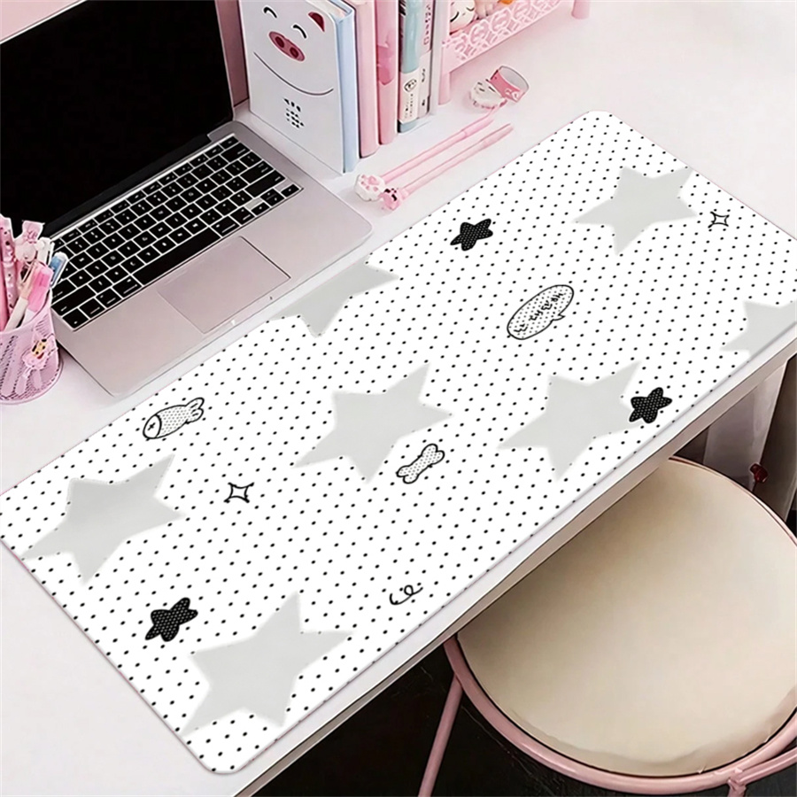 Leather Desk Pad - 韓国製の洗濯不要の防水・防油レザーデスクパッド、コンピューター保護デスクパッド、防汚テーブルトップレザーマウスパッド