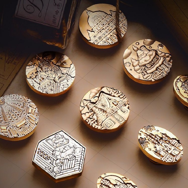 ワックスシールスタンプ ヴィンテージ ハロウィン パーソナラ - Wax Seal Stamp Set のレビューと価格