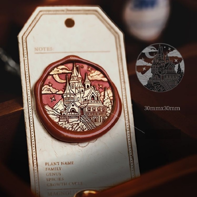 ワックスシールスタンプ ヴィンテージ ハロウィン パーソナラ - Wax Seal Stamp Set のレビューと価格