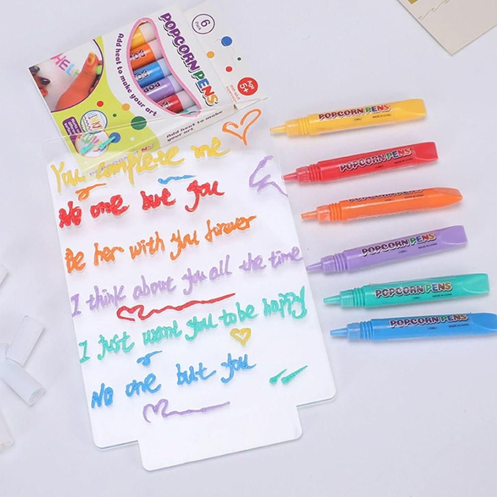 魔法のふわふわポップコーンペンセット 3D DIY アートマ - Copic Marker Sketch のレビューと価格