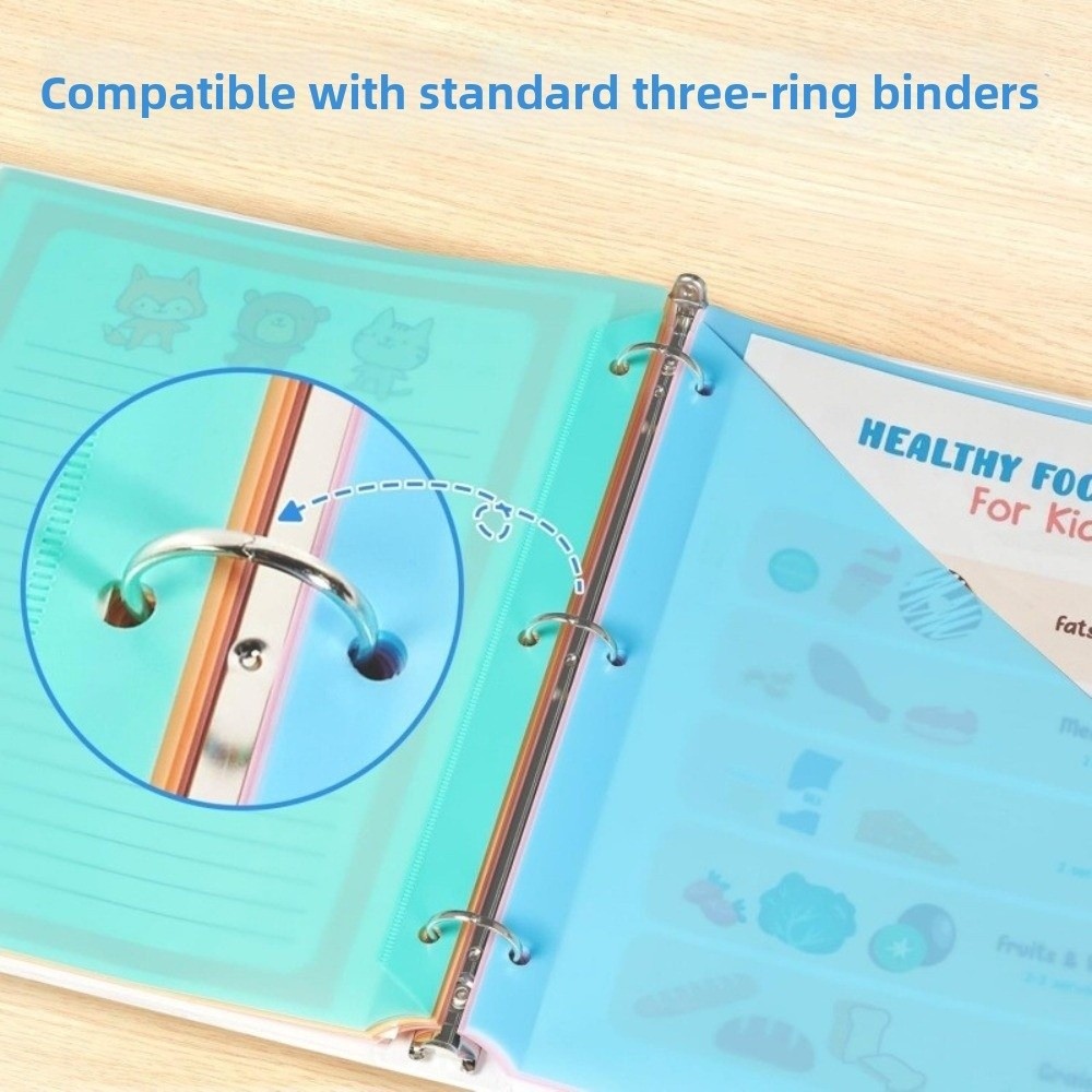 耐久性のあるバインダーディバイダー プラスチック製 書き込み - Tab Divider A4 のレビューと価格