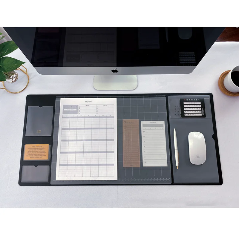 ポータブルメモパッド大型マウスパッドゲーム用防水滑り止めマウ - Leather Desk Pad のレビューと価格