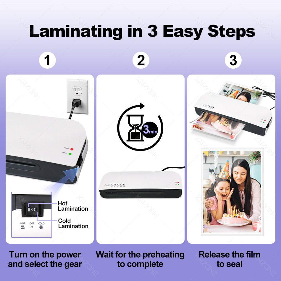 A4 ラミネーター機または写真ラミネートアクセサリーセットフ - Binder A4 Lever のレビューと価格